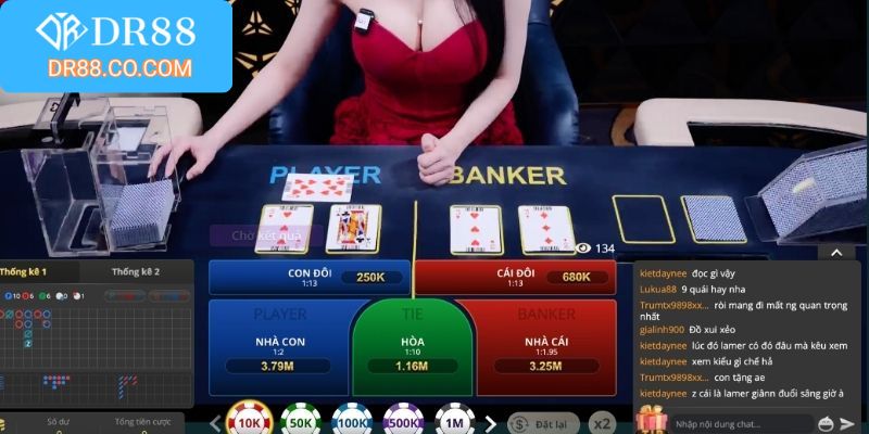 3 mã ưu đãi hấp dẫn dành riêng cho sảnh casino tại nhà cái DR88