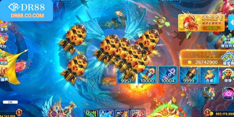 3 điểm thu hút tạo nên thành công sảnh bắn cá DR88